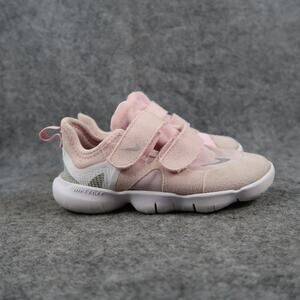 Nike Shoes Toddler 10 Sneakers Free Run 5.0 Double Strap Easy On Pink Sport Kids